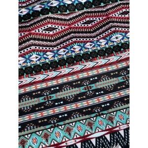 NEW Southwest Aztec Canvas Fabric 60x110 Boho Upholstery Home Decor Material